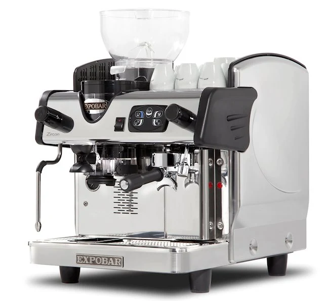 Expobar Zircon Integral 'Plus' One Group With Grinder 240v - C1ZIPTA