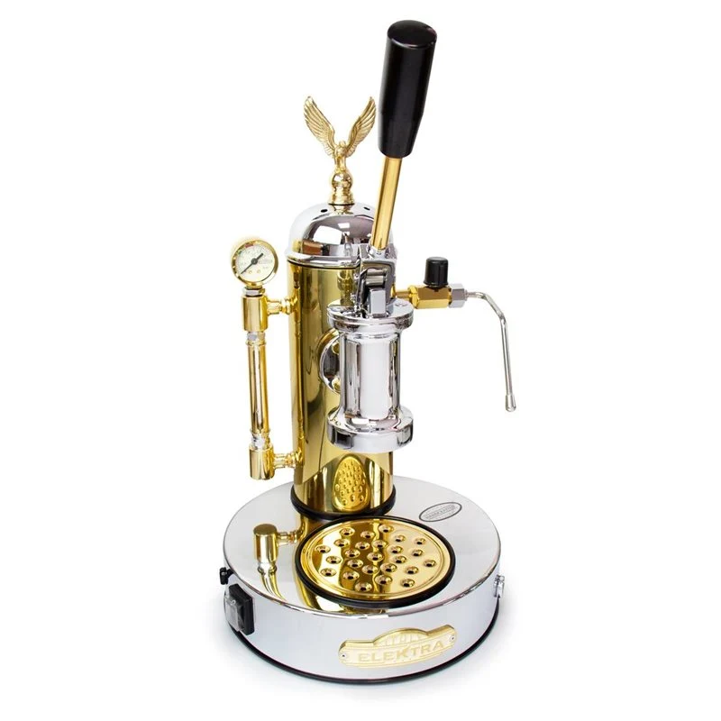 SALE!! Elektra Micro Casa Leva Espresso Machine 230V Chrome/Brass - S1CO