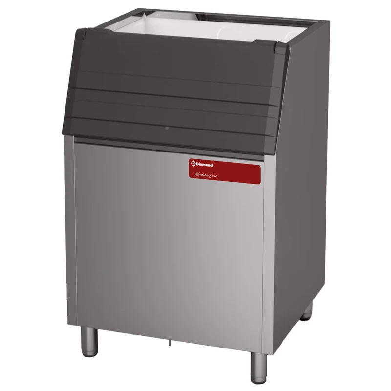 Isolierter Eisvorratsbehälter aus Edelstahl , 200 kg, STORE200/50-90