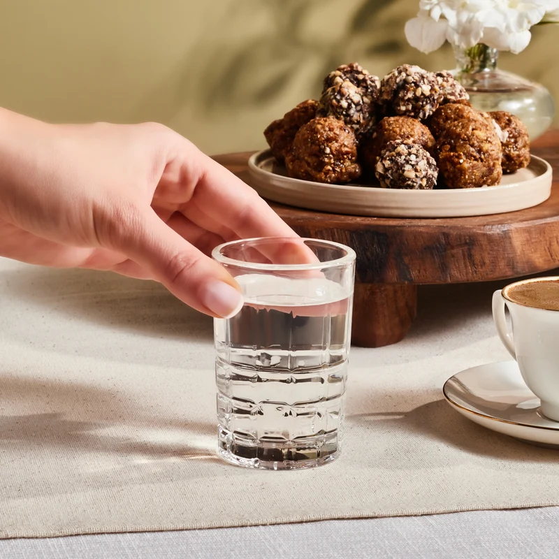Karaca Yaren, 6-teiliges Becherset für Kaffee, 115ML