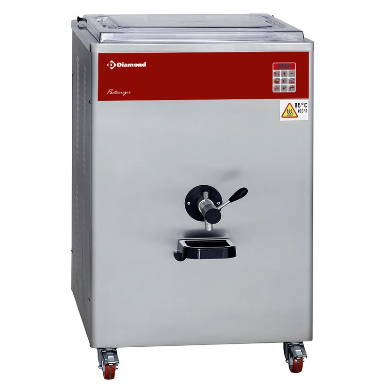 Professioneller Pasteurisierer 120 L/h – Wassergekühlt für hohe & niedrige Pasteurisation, SPS/120W
