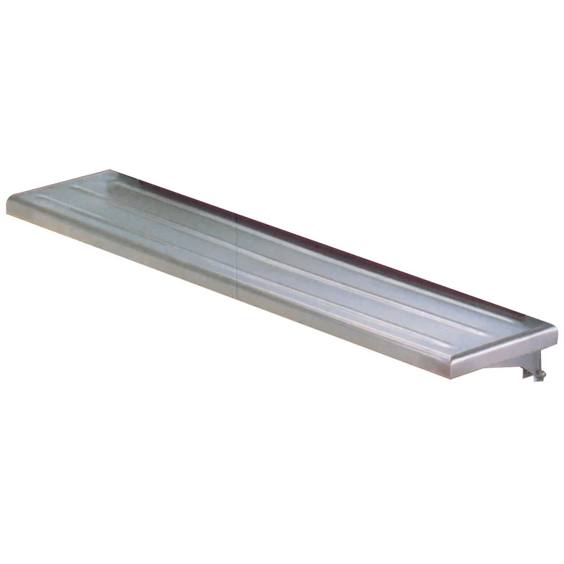 Klappbare Tablettrutsche für Speisenausgaben , 2300 x 300 mm, RR23