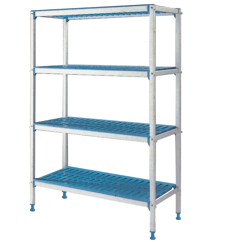 Profi Lagerregal Aluminium , 4 Böden , 1490 x 400 x 1750 mm, RLA/144-4/EF