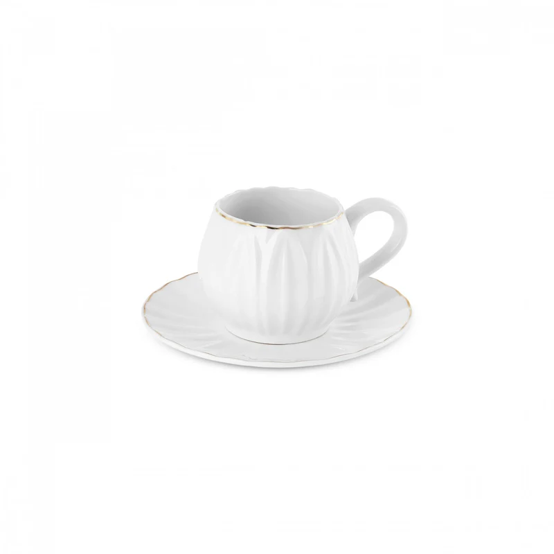 Karaca Eylül Kaffeetasse für 6 Personen 85 Ml