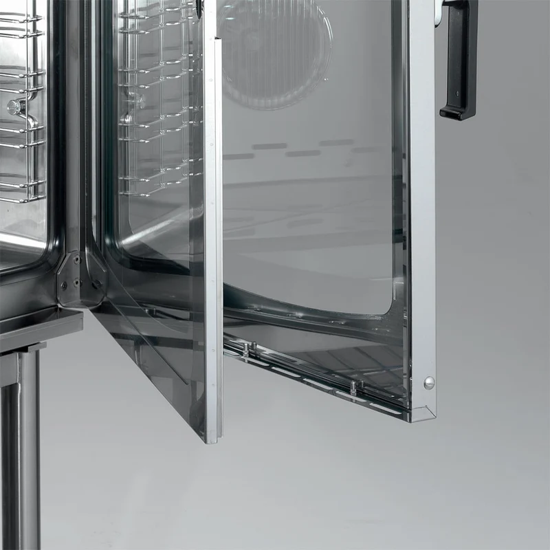 Profi Heißluftofen 5x GN 1/1 mit Beschwadung , 7 kW , inkl. Untergestell, PFE-52S_GMGP-PMF-EXP