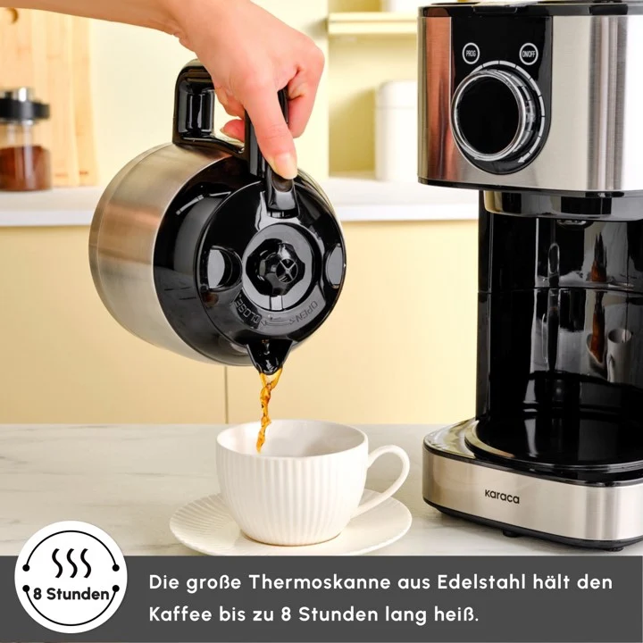 Karaca Series 2303 Stahl Filterkaffeemaschine