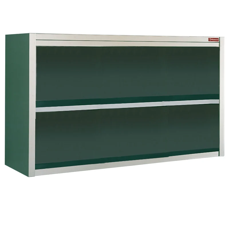 Wandhängeschrank Edelstahl offen , 800 mm Breite, PA80/U