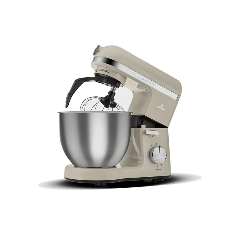 Karaca Mastermaid Chef Pro Doppelarm Küchenchef Ikonisch Beige, 5L, 1500 W