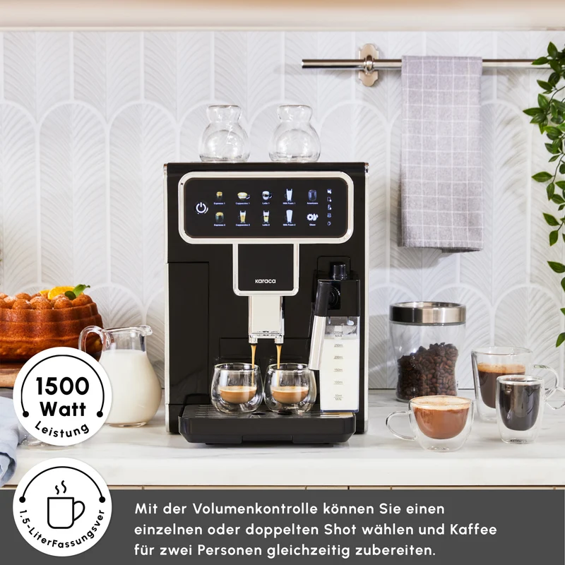 Karaca Coffeemaestro Vollautomatische Espressomaschine