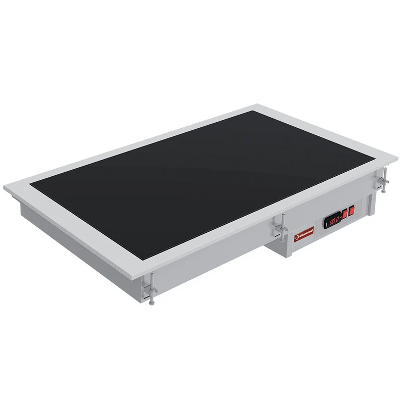 Warmhalteplatte Glaskeramik für 4x GN 1/1, IN/VCX15-P
