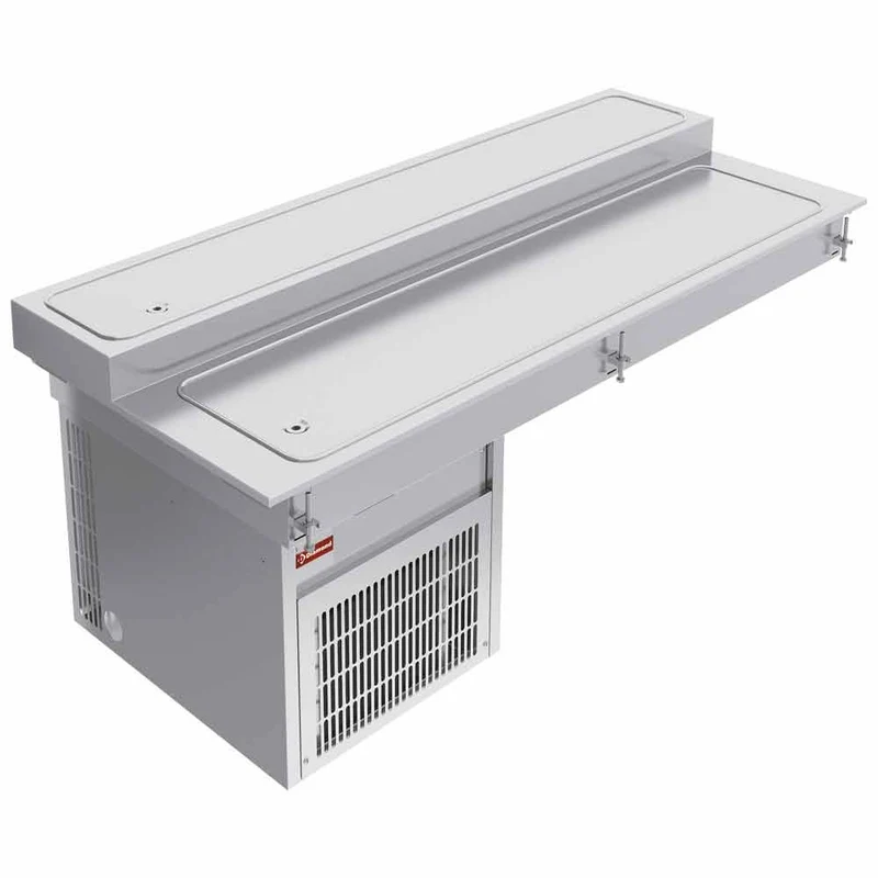 Professionelle Kühlplatte mit 2 Ebenen für 2x GN 1/1, IN/RPX08-R92