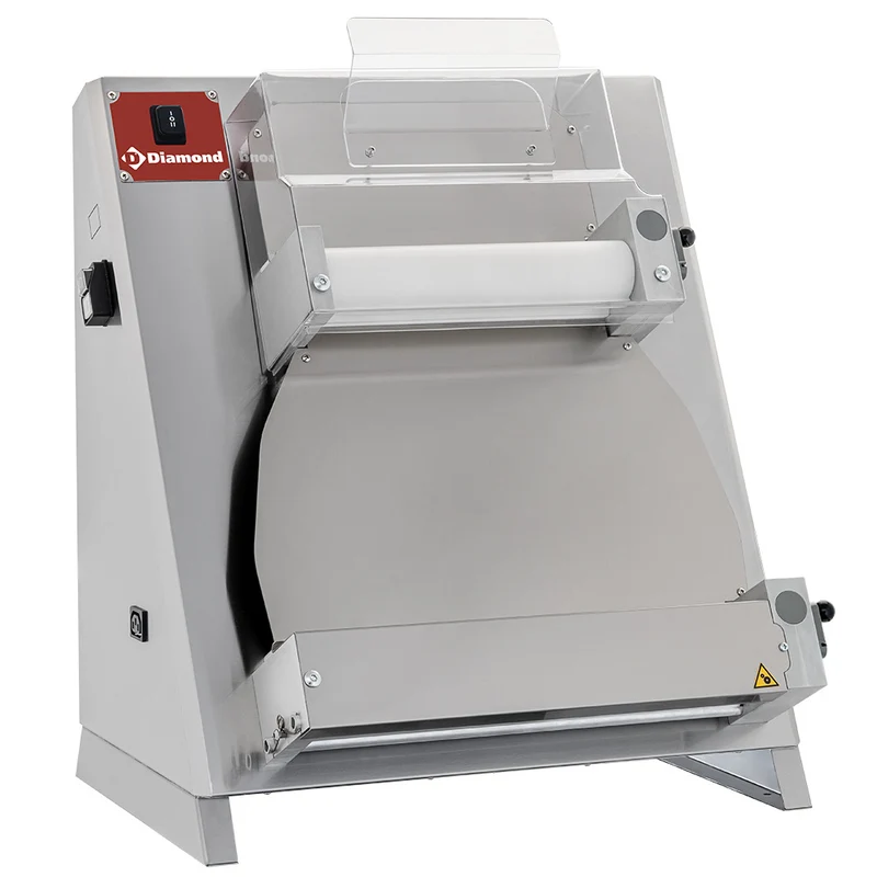 Professionelle Teigausrollmaschine für Pizzateig bis 40 cm, L42/XR