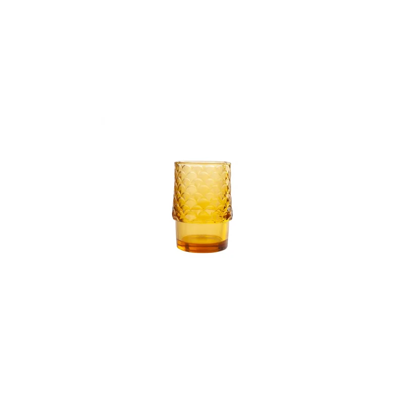 Karaca Fish Softdrinkglas 4-teilig , Amber