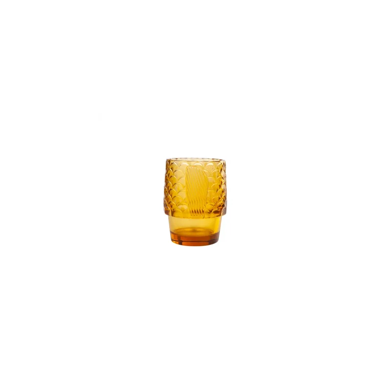 Karaca Fish Softdrinkglas 4-teilig , Amber