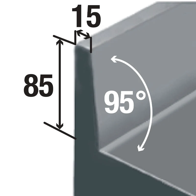 Profi Doppelspültisch aus Edelstahl mit Unterbau , 2 Becken & Ablage rechts , 200 cm breit, L2021D-AS