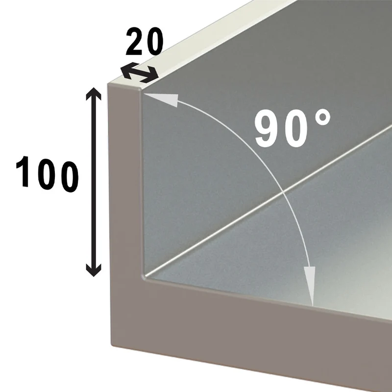 Profi-Spültisch mit Unterbauschrank 140 cm, Becken links, L1411VS-AS-D