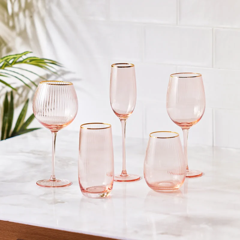 Karaca Gemma Kelchglas Somon 510 ml