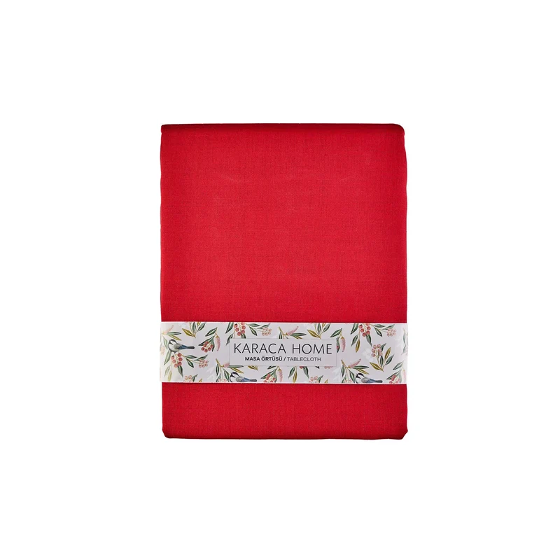 Karaca Home Rotes Tischtuch/Decke 160x240cm