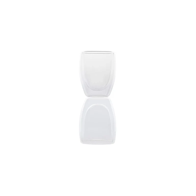 Karaca Double Wall Borosilikat Glas Tassenet für 2 Personen 150 ml