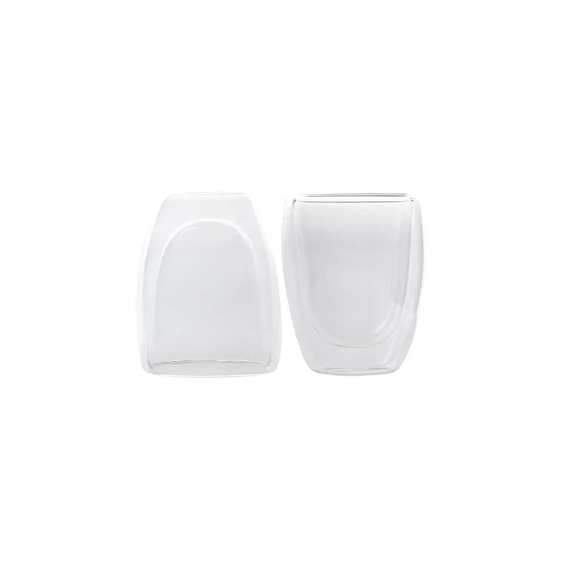 Karaca Double Wall Borosilikat Glas Tassenet für 2 Personen 150 ml