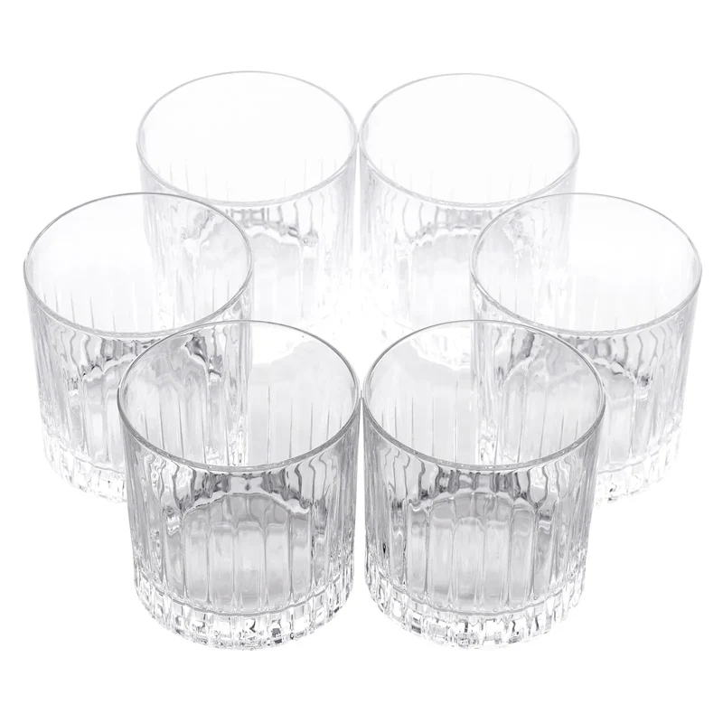 Rcr Timeless Whiskey Glas 6 Teilig, 310 ml