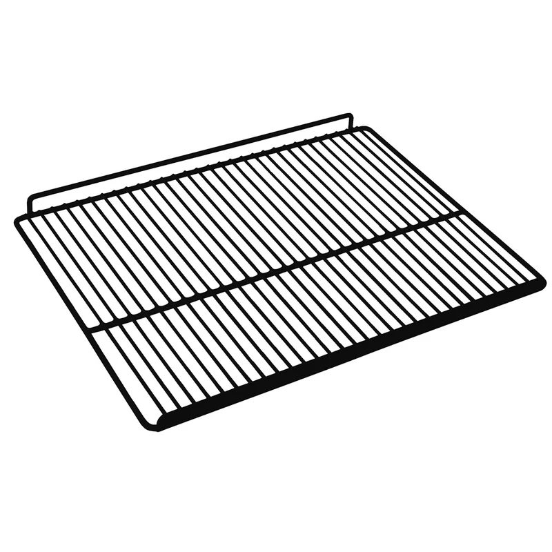 Tragrost kunststoffbeschichtet , Schwarz , Passgenauer Einhängerost, GP56-1B