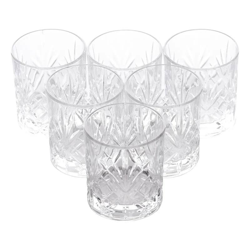 Rcr Melodia Schnapsglas 80 ml, 6 Teilig
