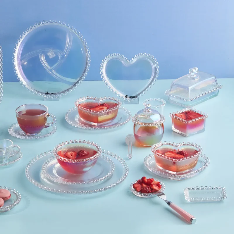 Karaca Rory Einzel Teetasse Set, 200 ml