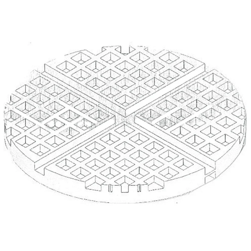 Profi Waffeleisen elektrisch für 4 Brüsseler Waffeln, GEV-4N