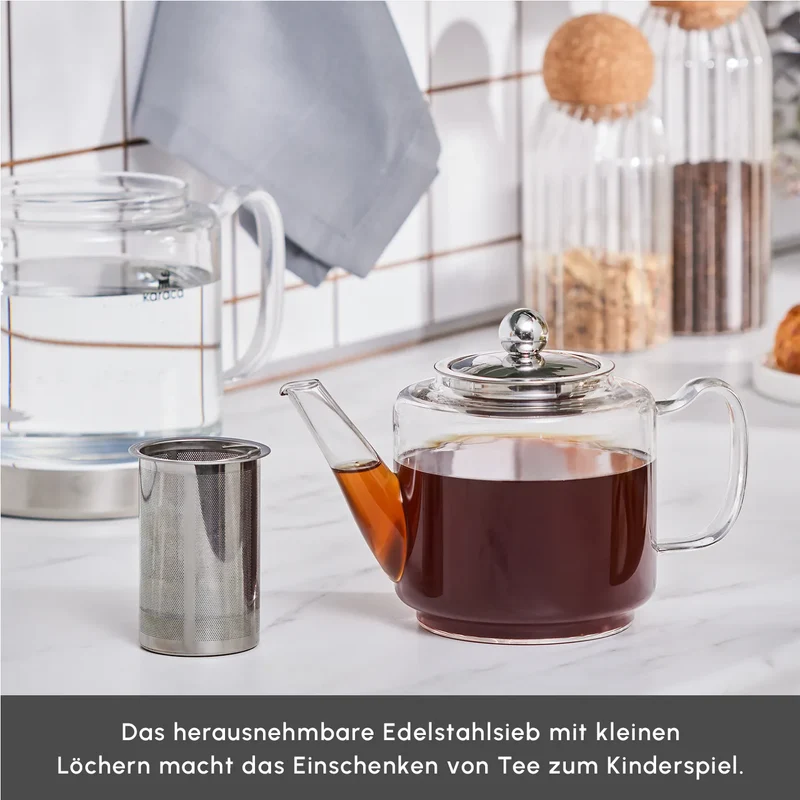 Karaca Dora Glas-Teekanne XL