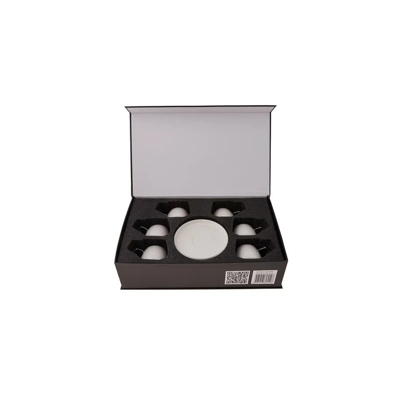 Karaca Streamline Saturn Platinum 6 Personen Kaffeetasse Set