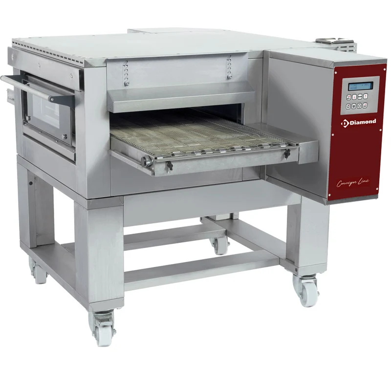 Gas-Durchlaufofen mit Umluft , 500 mm Bandbreite, FTGV50/85-N