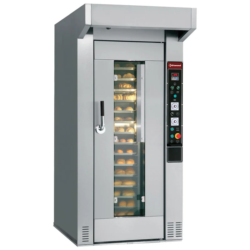Gas-Stikkenofen für 15 oder 18 Backbleche , 450x650 oder 500x700 mm, FRM/4G-L