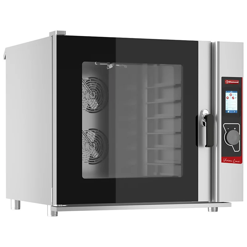 Professioneller Heißluftofen mit Touch-Steuerung , 6 x 600x400 mm, FPE-6/T