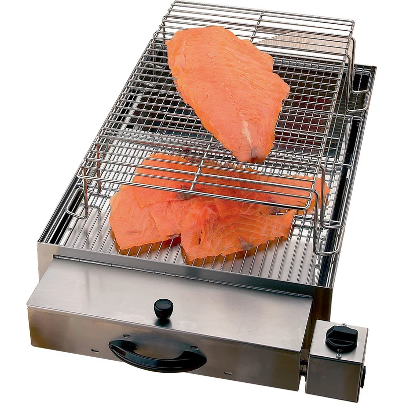 Profi Tisch-Räucherofen elektrisch , 2 Ebenen für 400x600 Roste, FAD-264