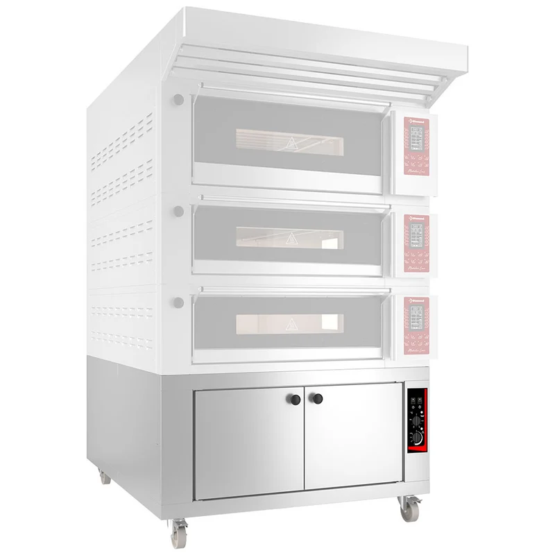 Elektrischer Gärunterbau, fahrbar , 12 x 600x400 mm, ET4H-70
