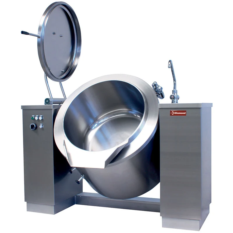 Profi Kippkochkessel 100 Liter, elektrisch & indirekt beheizt, EMB/100I