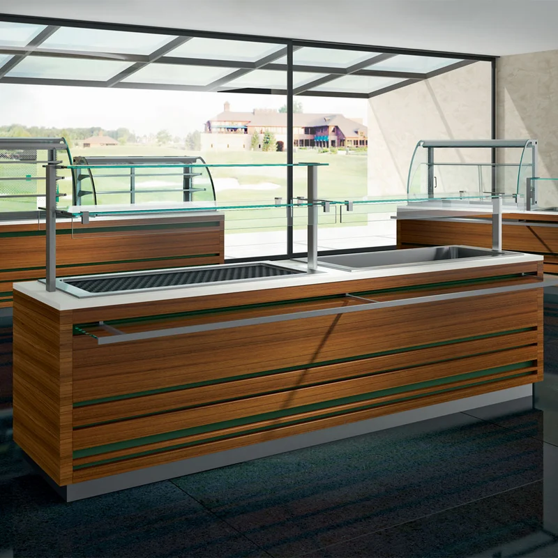 Warmehaltevitrine mit Befeuchtung & Umluft , 5x GN 1/1, DPA/CVV18