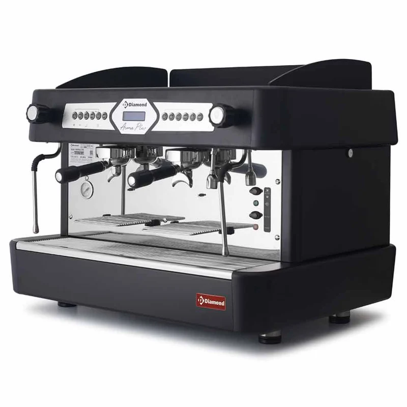 Profi Kaffeemaschine mit Wasserenthärter , Kompaktes Gastro-Set, AROMA/2EB_DVA8