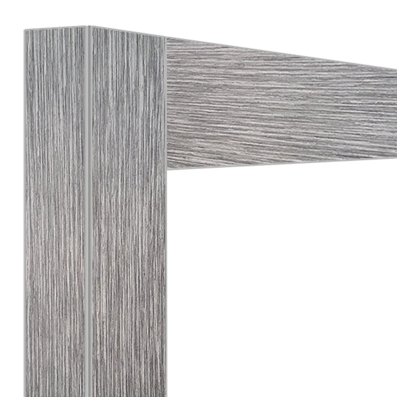 Frontverkleidung für Kühlgeräte 2x 216 L , Holzdekor Lärche Aschfahl, DE21-U-LC/N