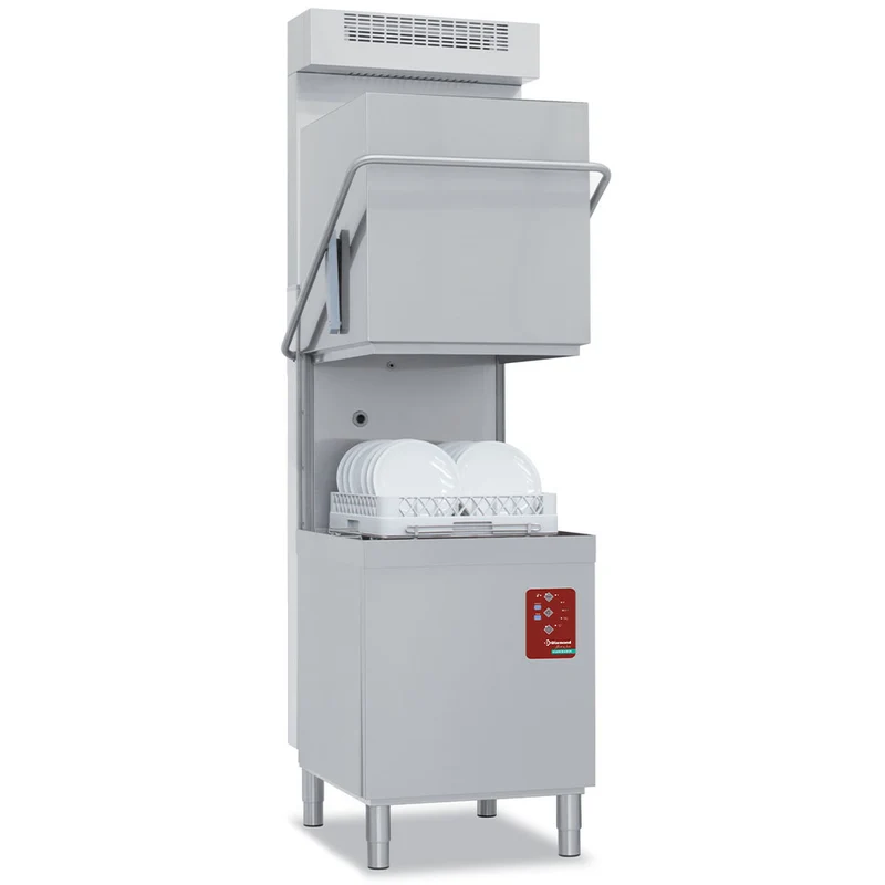 Haubenspülmaschine 500x500 mm mit Wärmerückgewinnung & integriertem Wasserenthärter, DCS9/6-AC-RC