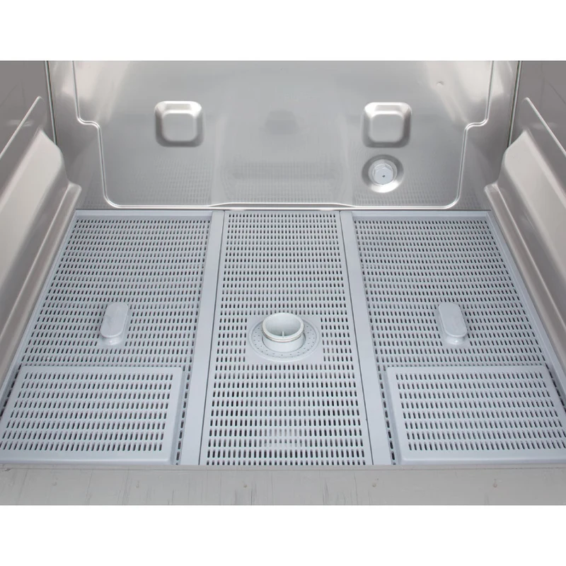 Gewerbe-Geschirrspülmaschine mit Laugenpumpe - 60 Körbe/h, DC502/6-PS