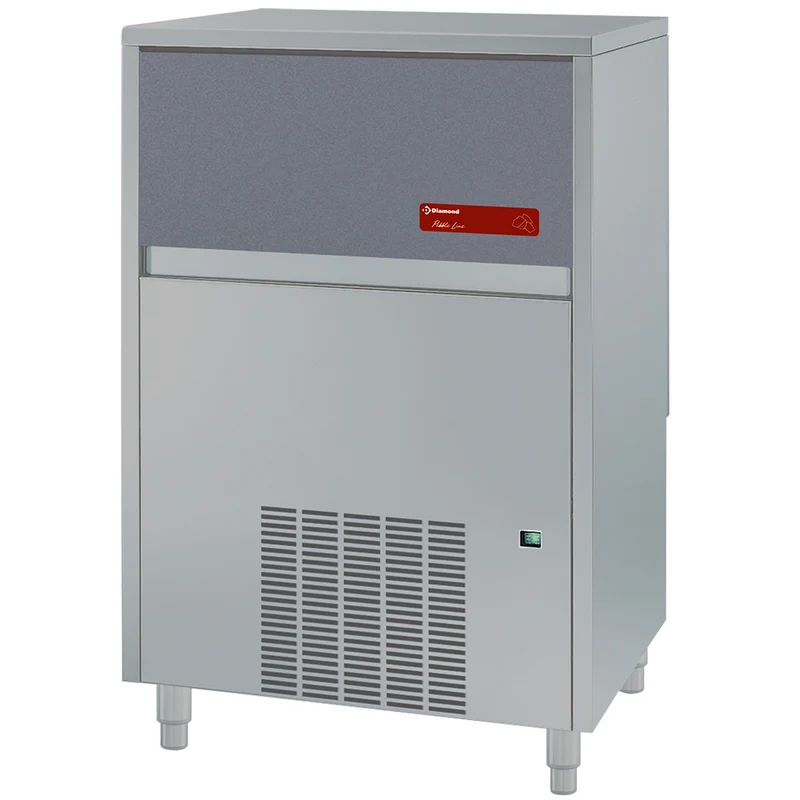 Eisbereiter PEBBLE ICE 146 kg, mit 50 kg-Vorratsbehälter – WASSER - PEB150/50W