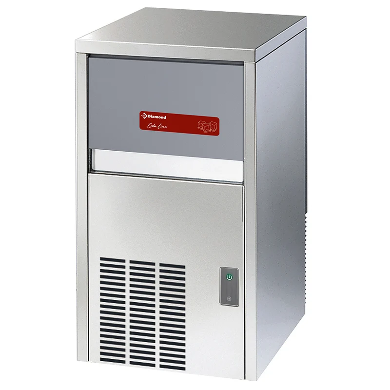 Eiswürfelbereiter CUBO ICE 29 kg, mit 9-kg-Vorratsbehälter – WASSER - CUB30/9W