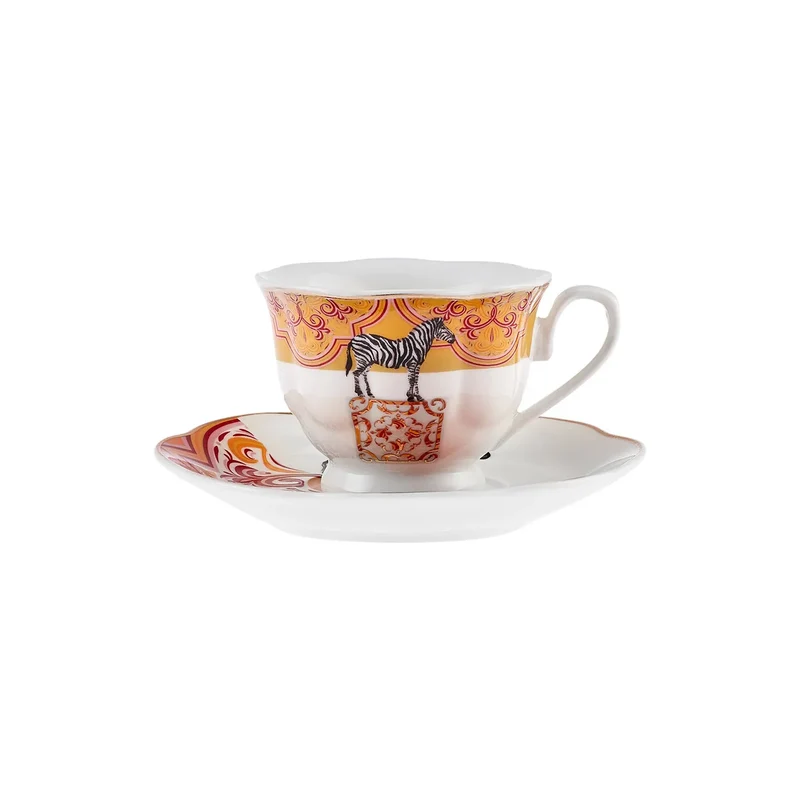 Karaca Madagaskar Kaffeetassen-Set, 6 Personen, 80 ml