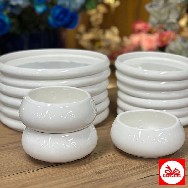 White Moon Yemek Takımı 27 Parça. | Tafelservice Bone için 6 Kişilik