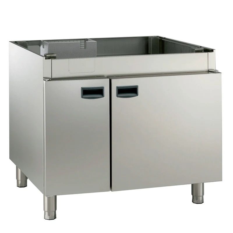 Profi Unterbau für Kombidämpfer 6x & 10x GN 1/1 , mit Türen , 867 mm breit, AC/AN6-10-X
