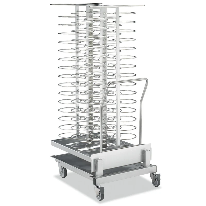 Tellerbankettwagen für 92 Teller (Ø 300 mm) , für 20 x GN 2/1 Kombidämpfer, AC/2A22-9275-X