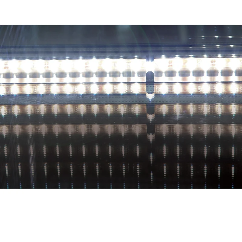Warmhaltebuffet mit Bain-Marie 4x GN 1/1 , Holzdekor Wenge, ABM/4N-B1