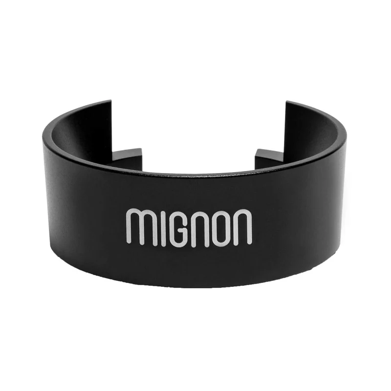Eureka Mignon Dosierring Alu schwarz